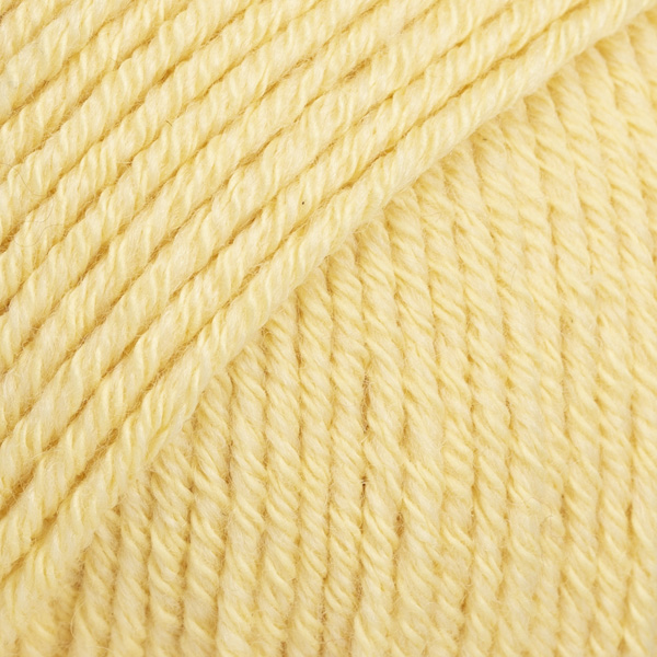 Vzorka vanilkovej priadze DROPS Cotton Merino