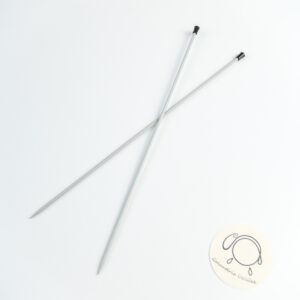 Ihlice DROPS Basic 35 cm – hliníkové pletenie, kvalitný lakovaný povrch