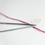 Detail špičiek kruhových ihlíc KnitPro Nova Cubics 60 cm so štvorcovým prierezom