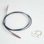 Otočné lanko KnittPro 360 stupňov – flexibilné lanko na kruhové ihlice