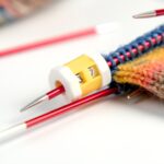 Detail počítadla riadkov Pony na pletenie