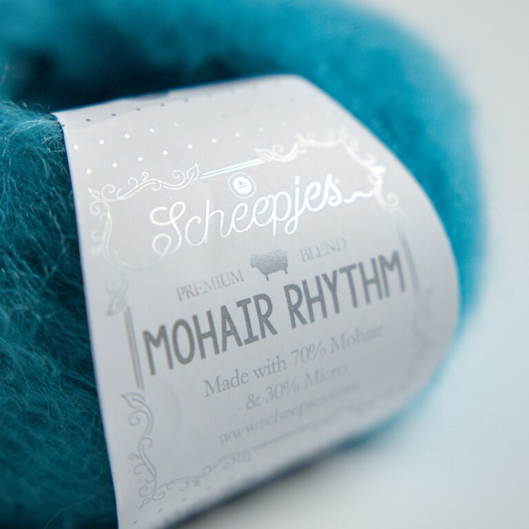 Scheepjes Mohér Rhythm – sýta farebná mohérová priadza s leskom