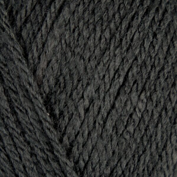Vzorka čiernej ekologickej priadze Scheepjes Scrumptious
