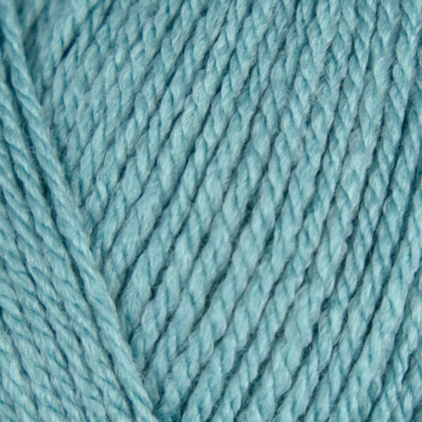 Tyrkysová vzorka ekologickej priadze Scheepjes Scrumptious