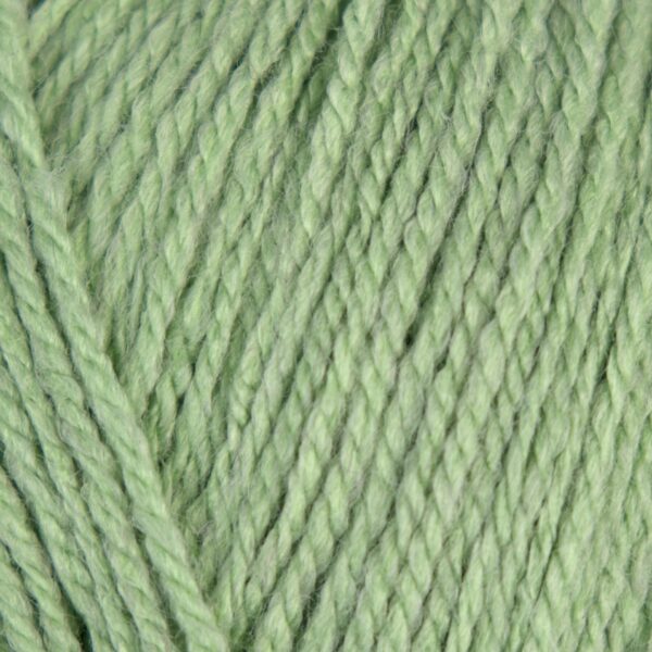 Slabozelená vzorka ekologickej priadze Scheepjes Scrumptious