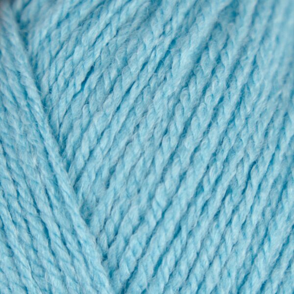Bledomodrá vzorka ekologickej priadze Scheepjes Scrumptious