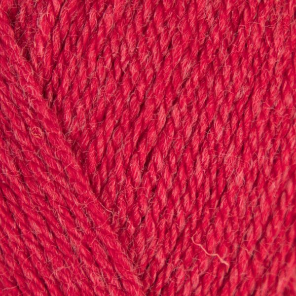 Červená vzorka ekologickej priadze Scheepjes Scrumptious