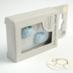 Balenie modrých chráničov ihlíc Tulip