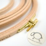 Vyšívacie kruhy Nurge z prírodného dreva