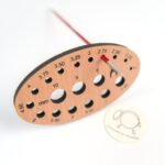 Meradlo ihlíc Pony, drevené s gravírovanými veľkosťami