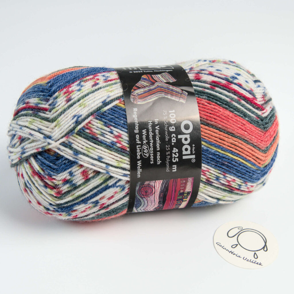 opal hundertwasser 1435 697 ponozkova vlna priadza na ponozky melirovana priadza ponozkova uzlicek vesele ponozky pletene 1