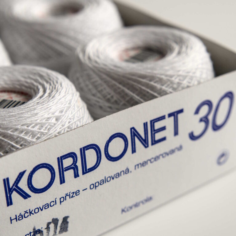 Kordonet 30 – bavlnená priadza na háčkovanie