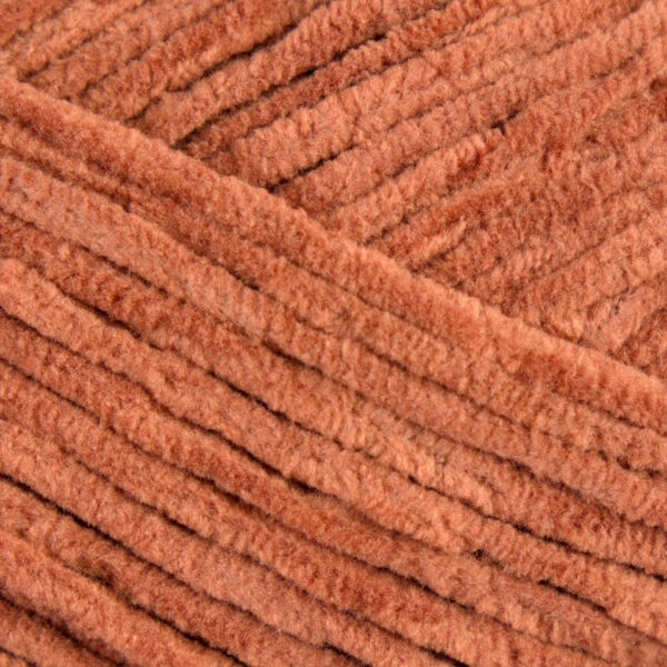 Vzorka svetlohnedej priadze na tvorbu hračiek