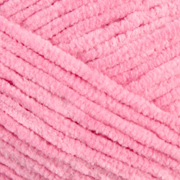 Ružová vzorka priadze Scheepjes vhodná na tvorbu hračiek