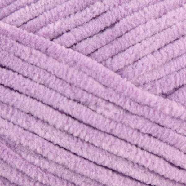 Fialová farebná vzorka priadze Scheepjes Little Darling